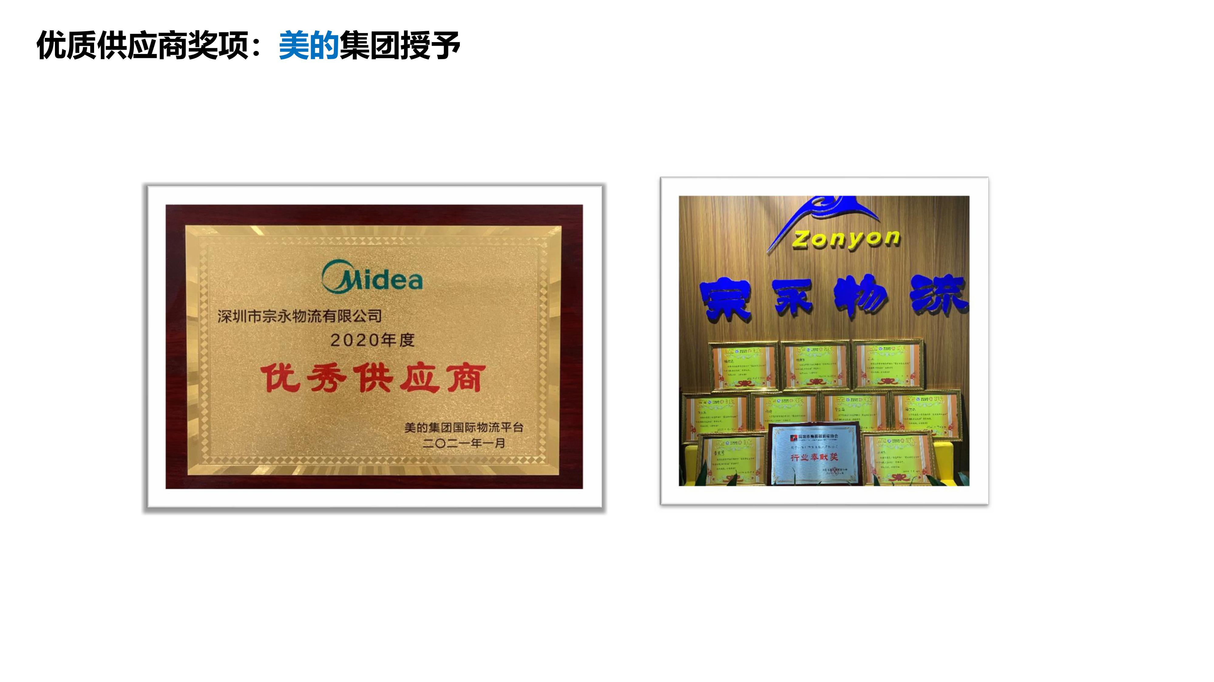 美的集团优质供应商